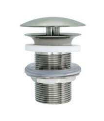 DURAVIT - Neuzavíratelná výpusť, kartáčovaný nerez (0050387000)