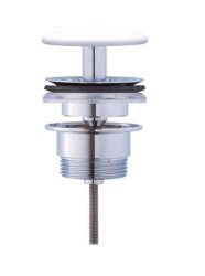 DURAVIT - Neuzavíratelná výpusť, matná bílá (0050783200)