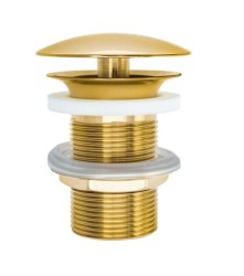 DURAVIT - Neuzavíratelná výpusť, zlatá (0050383400)