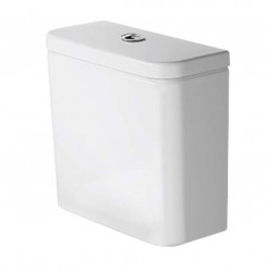 Duravit No.1 Splachovací nádržka, přívod vlevo dole, DualFlush, bílá (0941100005)