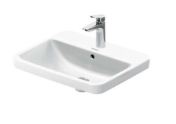 Duravit No.1 Umyvadlo 55x44 cm, s přepadem, otvor pro baterii, bílá (03555500272)
