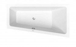 Duravit No.1 Vana asymetrická, 150x80 cm, pravá, bílá (700505000000000)