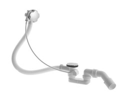DURAVIT - Odtoková a přepadová souprava, bovden, chrom (790225000001000)