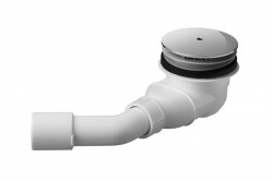 DURAVIT - Příslušenství Odtoková souprava pro sprchové vaničky, chrom (791260000001000)