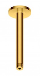 DURAVIT - Příslušenství Sprchové rameno stropní, 21 cm, zlatá (UV0670025034)