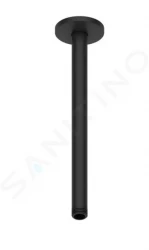DURAVIT - Příslušenství Sprchové rameno stropní, 300 mm, matná černá (UV0670026046)