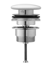 DURAVIT - Příslušenství Umyvadlová výpusť, ClickClack, bílá (0050790000)