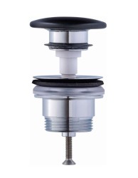 DURAVIT - Příslušenství Umyvadlová výpusť, Push-Open, antracit (0050791300)