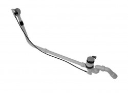 DURAVIT - Příslušenství Vanová odtoková a přepadová souprava s napouštěním, bovden, délka 1070 mm, chrom (791226000001000)