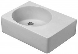 DURAVIT - Scola Umyvadlo 62x46 cm, s přepadem, otvor pro baterii vpravo, bílá (0684600011)