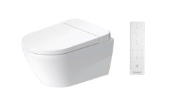 DURAVIT - SensoWash D-Neo Elektronický bidet s keramikou, závěsný, DuraShield, Rimless, SoftClose, bílá (654000012004300)