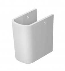 DURAVIT - Soleil by Starck Polosloup, WonderGliss, bílá (08584600001)