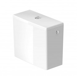 DURAVIT - Soleil by Starck Splachovací nádržka, boční napouštění, DualFlush, bílá (0945000085)
