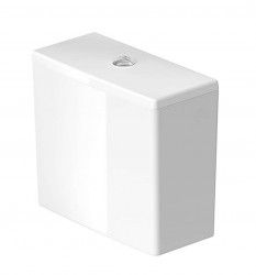 DURAVIT - Soleil by Starck Splachovací nádržka, přívod vlevo dole, DualFlush, bílá (0945100085)
