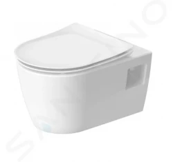 DURAVIT - Soleil by Starck Závěsné WC, Rimless, HygieneFlush, HygieneGlaze, bílá (2586092000)
