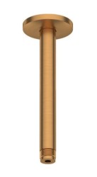 DURAVIT - Sprchové rameno stropní, 21 cm, kartáčovaný bronz (UV0670025004)