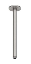 DURAVIT - Sprchové rameno stropní, 30 cm, kartáčovaný nerez (UV0670026070)