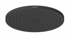 DURAVIT - Sprchy Hlavová sprcha, průměr 23 cm, MinusFlow, matná černá (UV0662017046)