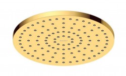 DURAVIT - Sprchy Hlavová sprcha, průměr 25 cm, MinusFlow, zlatá (UV0662018034)