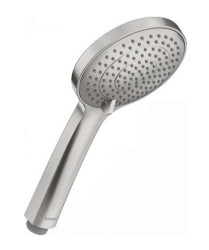 DURAVIT - Sprchy Sprchová hlavice, 3 proudy, MinusFlow, kartáčovaný nerez (UV0652016070)