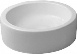 DURAVIT - Starck 1 Umyvadlová mísa bez přepadu, průměr 46 cm, bílá (0445460000)