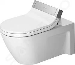DURAVIT - Starck 2 Závěsné WC pro bidetové sedátko SensoWash, alpská bílá (2533590000)