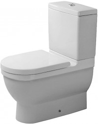 DURAVIT - Starck 3 WC kombi mísa, bílá (0128090000)