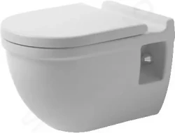 DURAVIT - Starck 3 Závěsné WC Comfort, s WonderGliss, bílá (22150900001)