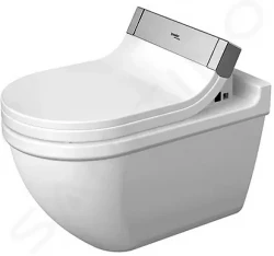 DURAVIT - Starck 3 Závěsné WC pro SensoWash, bílá (2226590000)