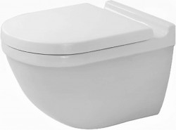 DURAVIT - Starck 3 Závěsné WC, s WonderGliss, bílá (22250900001)