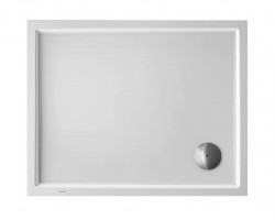 DURAVIT - Starck Slimline Sprchová vanička 100x80 cm, bílá (720119000000000)