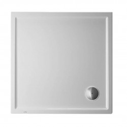 DURAVIT - Starck Slimline Sprchová vanička 80x80 cm, Antislip, bílá (720114000000001)