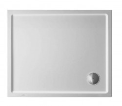 DURAVIT - Starck Slimline Sprchová vanička 90x75x5 cm, Antislip, bílá (720117000000001)