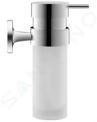 DURAVIT - Starck T Dávkovač mýdla s držákem, chrom/mléčné sklo (0099351000)