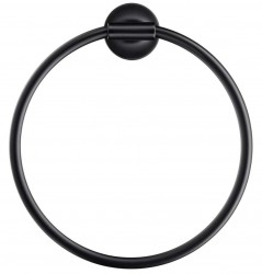 DURAVIT - Starck T Držák ručníku, černá mat (0099474600)