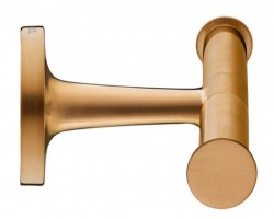 DURAVIT - Starck T Dvojitý držák toaletního papíru, kartáčovaný bronz (0099380400)
