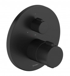 DURAVIT - Termostatická baterie pod omítku, matná černá (TH4200016046)