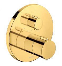 DURAVIT - Termostatická baterie pod omítku, zlatá (TH4200016034)
