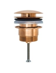 DURAVIT - Umyvadlová výpusť, ClickClack, kartáčovaný bronz (0050520400)