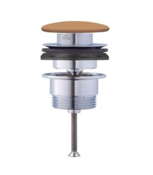 DURAVIT - Umyvadlová výpusť, ClickClack, terra (005079CB00)