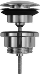 DURAVIT - Umyvadlová výpusť, Push-Open, chrom (0050521000)
