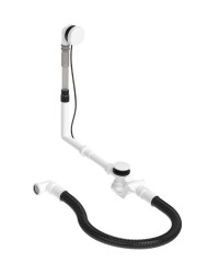 DURAVIT - Vanová odtoková a přepadová souprava, bílá (792218000000000)