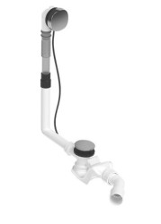 DURAVIT - Vanová odtoková a přepadová souprava, bovden, chrom (792200000001000)