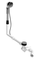 DURAVIT - Vanová odtoková a přepadová souprava, bovden, chrom (792202000001000)