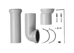 DURAVIT - Vario připojovací sada pro WC, bílá (0014220000)