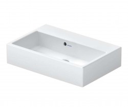 DURAVIT - Vero Air Umyvadlo 60x40 cm, s přepadem, bez otvoru pro baterii, bílá (2368600060)