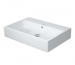 DURAVIT - Vero Air Umyvadlo 70x47 cm, s přepadem, bez otvoru pro baterii, bílá (2350700060)