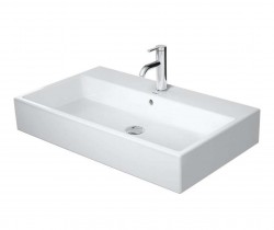 DURAVIT - Vero Air Umyvadlo 80x47 cm, s přepadem, otvor pro baterii, bílá (2350800000)