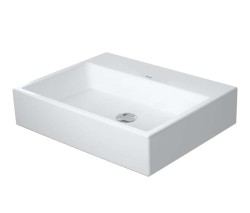 DURAVIT - Vero Air Umyvadlo nábytkové 60x47 cm, bez přepadu, bez otvoru pro baterii, bílá (2350600079)