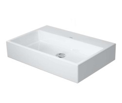 DURAVIT - Vero Air Umyvadlo nábytkové 70x47 cm, bez přepadu, bez otvoru pro baterii, bílá (2350700079)